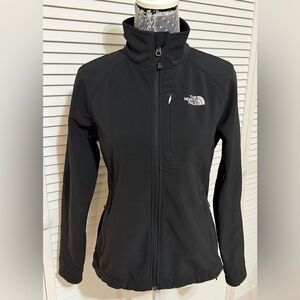 The North Face Women’s Black Softshell Jacket Full Zip Size M